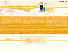 Tablet Screenshot of de.a-pretty.com